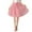 Pink, variant on HOWPAY Tutu for Women Adults Lightweight Knee Length Retro Puffy Mesh Tulle Bubble Skirts High Elastic Waisted Evening Dresses for Dance Party Y2K Outfits Black One Size