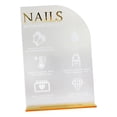 thumbnail image 3 of Nail Art Display Board, Nail Display Stand, Acrylic Nail Art Accessories, Display Rack Supplies Nail Art Tool False Nail Tip Showing Holder Style A, 3 of 10