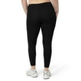 thumbnail image 2 of No nonsense Women's Cotton Legging with Tech Pocket, Black, Small, 2 of 5