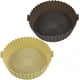 thumbnail image 1 of piezas de accesorios para freidora de cesta de silicona, cesta de silicona reutilizable de 16x14 cm para airfryer, microondas, molde para pasteles, etc., 1 of 4