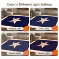 thumbnail image 7 of ODIKA Football Texas Star Emblem With Vintage Sports Pennant Border Design for King Size Bedroom, Master Suite, Under Bed, Foldable Easy Care, 7 of 7