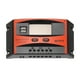 thumbnail image 1 of Controlador de carga solar MPPT de 30A Uxcell, cargador de panel solar 12V 24V con adaptación automática, regulador inteligente con LCD, 1 of 5