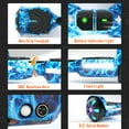 thumbnail image 6 of SIMATE 6.5" Hoverboard for Kids adults，Ages 6+,8.5 mph & 8.5 Miles, Self Balancing Wheel Scooter,Bluetooth Speakers and LED Light,Pink, 6 of 7