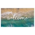 thumbnail image 1 of Felpudo Jvpke Coastal Beachy PVC, 43 x 30 cm, para interiores y exteriores, 1 of 7