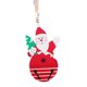 thumbnail image 1 of Injueey Colgantes de Decoración colgante pintada Adornos reutilizables para árboles de Navidad Muñeco de nieve Elk Decoraciones navideñas Kits de decoración para fiestas Papá Noel Injueey HA069868-01, 1 of 6