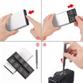 thumbnail image 4 of 63 in 1 Screwdriver Set Precision Screwdriver Set Screw Driver Kit Screw Driver Kit For iPhone Computer Phone Repair Hand Tools 63 IN 1 Black, 4 of 6