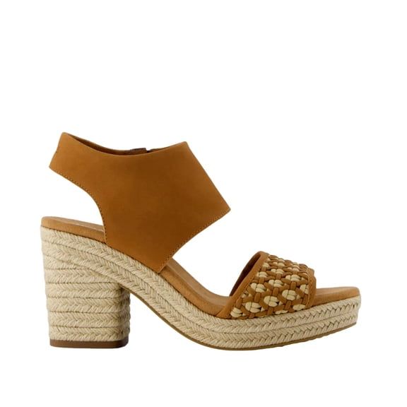 Toms Majorca Platform Brown Sugar 10021955 Women's Size 6