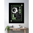 thumbnail image 2 of Eye See You | All Seeing Eye Poster Wall Art, Modern Wall Decor For Living Room Bedroom, 16x24 UNFRAMED, 2 of 3
