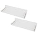 thumbnail image 4 of 2Pcs Floating Wall Ledge Shelf Acrylic Concealed Bathroom Rack for Home Bathroom, 4 of 5