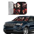 thumbnail image 2 of Hazbin Hotel Car Windshield Sun Shade Auto Front Window Sunshade Cover Block Uv Rays Sun Visor Protector Car Accessories For Car Truck Suv Medium, 2 of 9