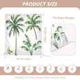 thumbnail image 2 of Decorative Chair Back Cover One Size x2 Chair Cover Dining Chair Slipcovers Chair Back Decoration Festival Chair Decoration Beautiful Palm Trees, 2 of 6
