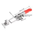 thumbnail image 2 of 396 lbs Adjustable Latch SUS304 Stainless Steel U Bolt Quick Release Toggle Clamp, 2 Pcs, 2 of 4