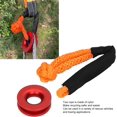 thumbnail image 4 of HELIAHO Aluminum Alloy Recovery Annulus Winch Rope Set with Nylon Rope, Vehicle Rescue Kit for Towing and Recovery[Red] CJ911-16709, 4 of 9