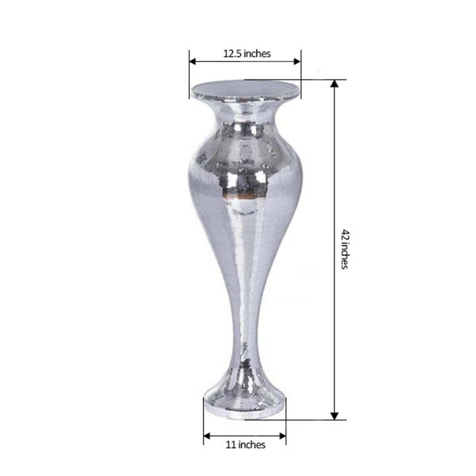 Balsacircle 42 Tall Mirror Mosaic Wedding Column Pedestal Wedding