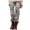 Grey, variant on Halloween Leggings for Women Pumpkin Witch Ghost Horror Printed Tights Pants Outfit (Black, XL)