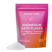 Pink Stork Magnesium Bath Flakes for Pregnancy & Postpartum