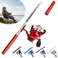 thumbnail image 2 of Ensemble Combo Canne à Pêche, Canne à Pêche Télescopique Moulinet Combo Kit, Canne à Pêche Pliable de Poche Moulinet Combo Mini Stylo Kit Canne à Pêche Eau Salée Eau Douce Kit Combo Canne à Pêche Moulinet, 2 of 8