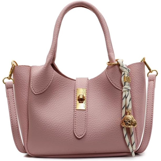 LHSHIDU Bucket Bags for Women Crossbody Top Handle Bag Elegant Handbag Tote Purse Faux Leather Shoulder Bag with Zipper