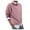 AW1-Pink, variant on GBSYEWXS Sweaters For Women Black Collared Long Sleeve Solid Color Comfortable Pullover Sweater