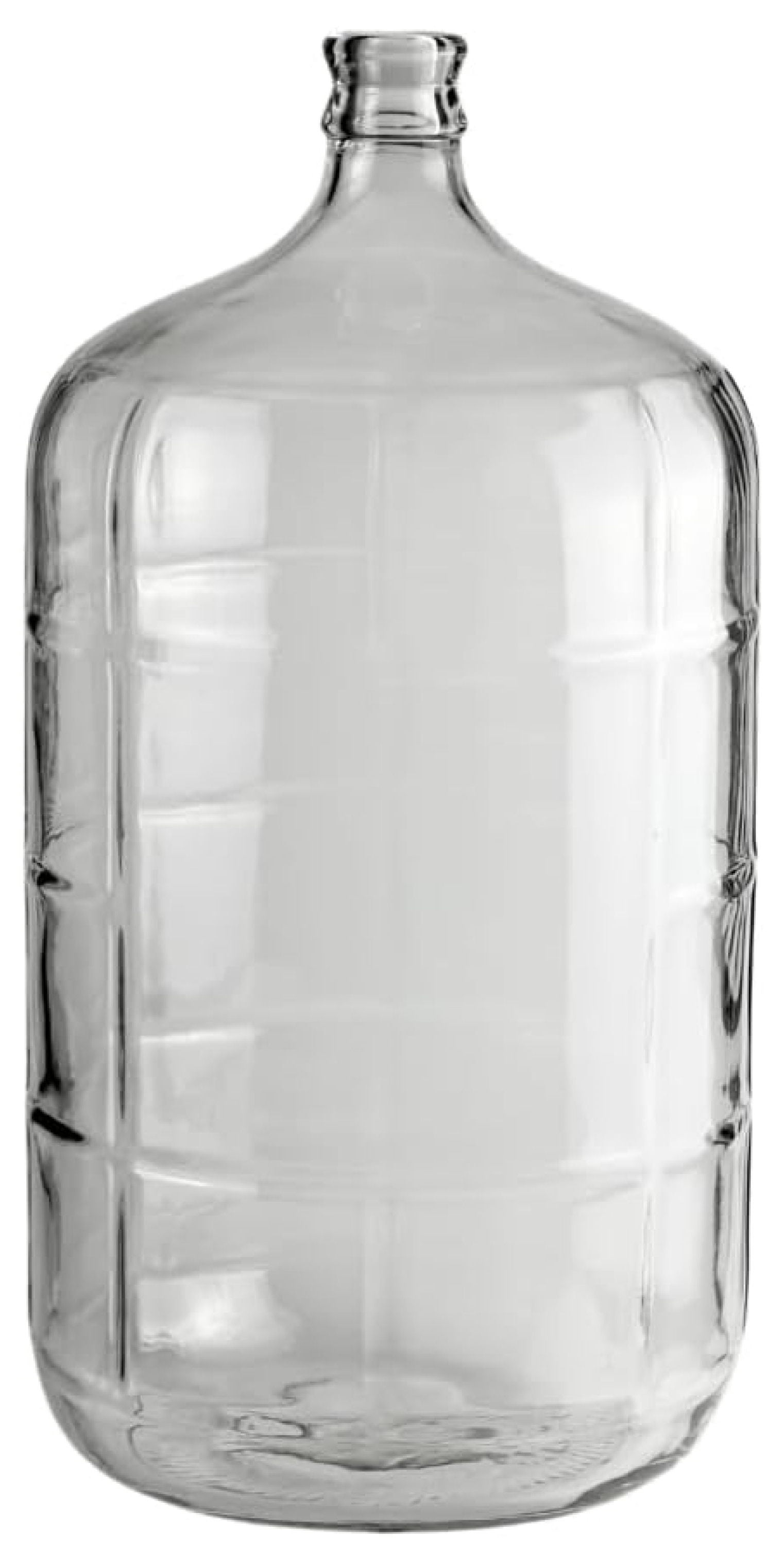5 Gallon Glass Carboy Fermenter For Home Brewing & Winemaking - 20"x12"x12"