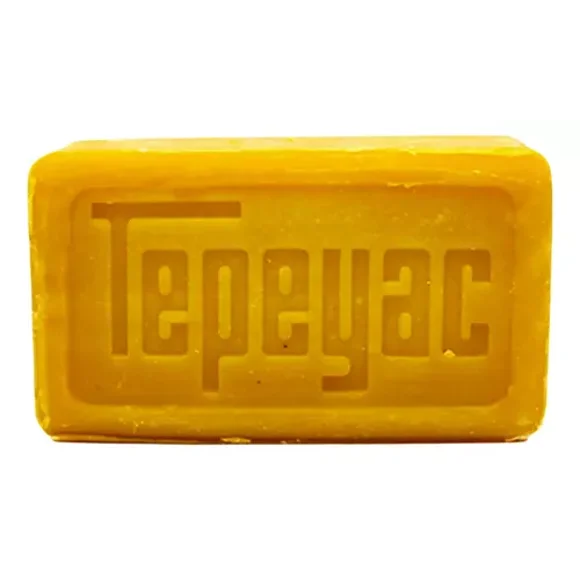Jabón En Barra Amarillo Sin Envoltura Tepeyac 50 Pz De 200g