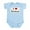 Sky Blue, variant on CafePress - I Love Techno Infant Bodysuit - Baby Light Bodysuit, Size Newborn - 24 Months