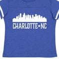 thumbnail image 4 of Inktastic Charlotte North Carolina Skyline Nc City Boys or Girls Toddler T-Shirt, 4 of 5