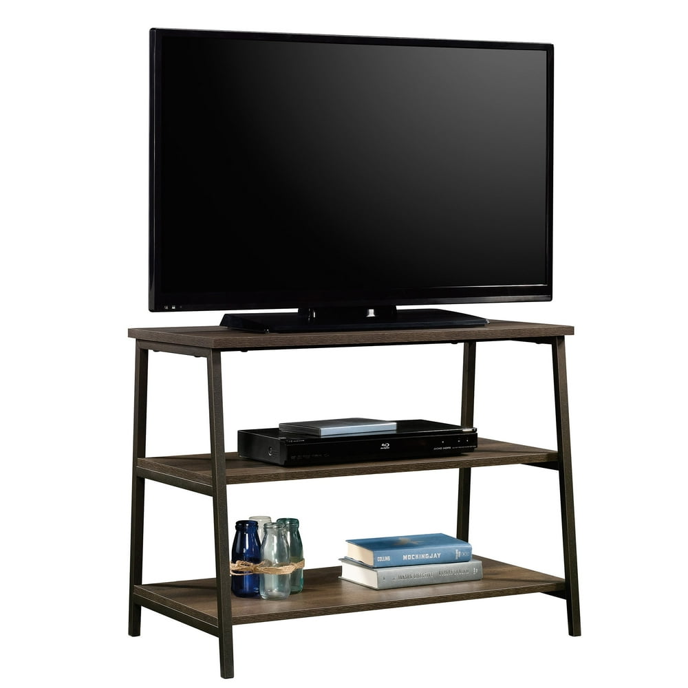 Sauder North Avenue TV Stand for TVs up to 36", Smoked Oak Finish
