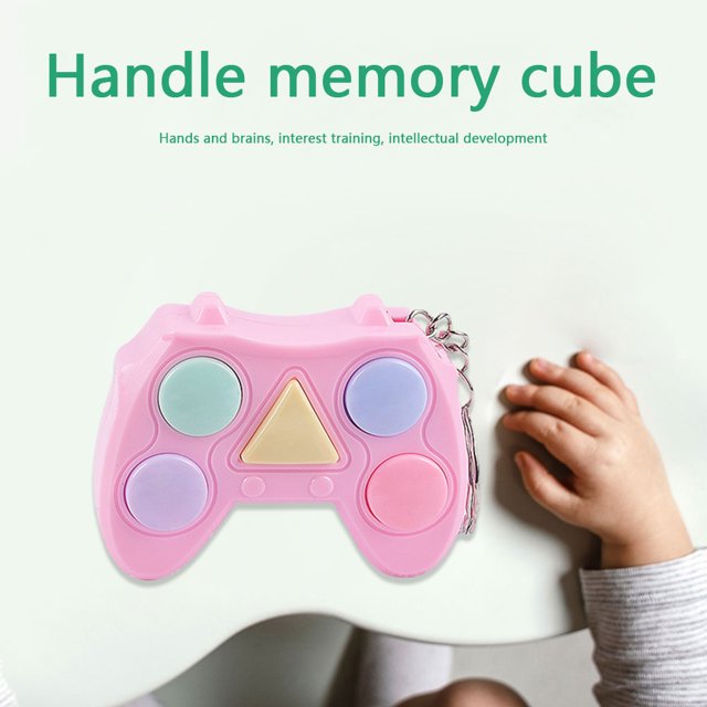 Jugues para aliviar el estrés Gamepad portátil con forma de memoria Tmvgtek entrenamiento práctico para adultos y niños herramienta relajante para el Autismo