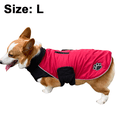 thumbnail image 2 of Abrigo cruzado de cuello alto para perros pequeños Abrigo impermeable cálido para cachorros para inviernos fríos MFZFUKR CPB-DE-LYY2121-4, 2 of 5