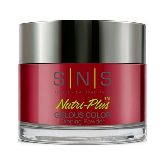 SNS Nail Dipping Powder AN24 Red Teddy 1 oz