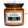 thumbnail image 3 of Colonial Candle M Baker Pumpkin Shortbread Scent Jar Candle, 2 Wick, 14 oz, 60 Hours Burn, Aromatic, 3 of 8