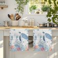 thumbnail image 4 of Sea Turtle Coastal Kitchen Towels Set of 2, Beach Nautical Ocean Coral Seahorse Absorbent Dish Towels for Kitchen, Microfiber Hand Towel, Quick Drying Tea Towel for Cleaning Decorative Dishcloths, 4 of 7