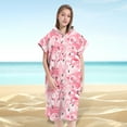 thumbnail image 5 of Changing Robe Soft Microfiber Towel Poncho Robe with Hood and Zipper Quick Dry Surf Poncho Portable Changing Towel Robe Towel Poncho for Women Men Surfing Swimming Camping Traveling 110x75cm, 5 of 10