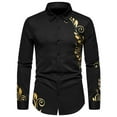 thumbnail image 1 of Camisa de Manga Larga Con Estampado de Botones Casuales A La Moda Para Hombre Odeerbi  ODB179581, 1 of 7
