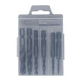thumbnail image 2 of Tap Drill Bit Set, Hex Shank Combination Drill Tap M3 M4 M5 M6 M8 M10 Wear Resistant  For Cast Iron, 2 of 8