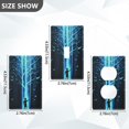 thumbnail image 7 of Yayeee Blank Wall Plate Cover 1-Gang 4.5"x2.7" Home Unused Decorative Outlet, Blue Tree, 7 of 7