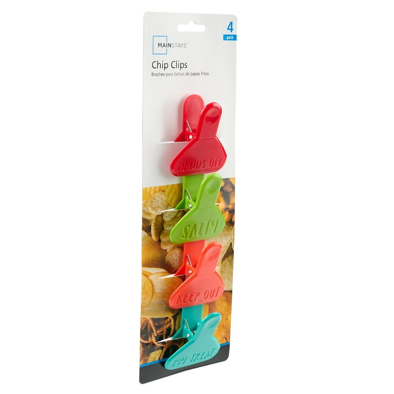 Mainstays Themed Bag Clips Medium Sized 2.55 x 2.36 x 1.1