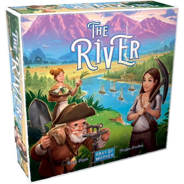 Juego de mesa The River de Days of Wonder, estrategia y diversión familiar