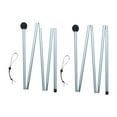 thumbnail image 2 of jinwen 2 Pcs Mâtx de Bâche Portables Polyvalents pour Tente Camping Pêche Auvent, 2 of 9