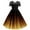 Noir, variante sur SMihono Robe d'Été pour Femmes Grande Taille Femmes Décontractée Sans Manches à Rayures Robe Débardeur Midi Robes à Col Licou Froncée Robes à Taille Nouée T-Shirt Robe d'Été