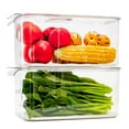 thumbnail image 1 of Contenedor de almacenamiento de alimentos Slideep Refrigerator Lettuce Keeper 2P, 1 of 8