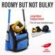 thumbnail image 2 of Mochila de béisbol Tonesport para jóvenes, bolsa para bate, azul rey, 2 of 6
