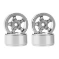 thumbnail image 2 of 4 unidades de cubo de rueda CNC de 1,0 pulgadas para coche de oruga de 1/24 Rc Axial Scx24 ,3 Afortunado Sencillez, 2 of 5