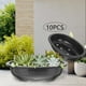 thumbnail image 3 of 10 macetas de entrenamiento para bonsái, macetas ovaladas, contenedores para plantas, bandejas decorativas, 310mmx240mmx85mm, 3 of 9