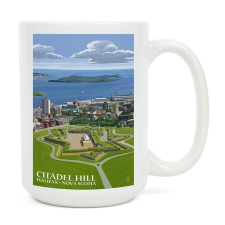 

15 fl oz Ceramic Mug Halifax Nova Scotia Citadel Hill Dishwasher & Microwave Safe