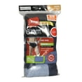 thumbnail image 2 of Hanes 6-Pack Men's Briefs Tagless ComfortSoft Mid-Rise Fit Assorted L, 2 of 6