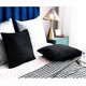 thumbnail image 4 of Paquete de 2 fundas de almohada de 18 x 18 pulgadas/45 x 45 cm, fundas de almohada cuadradas de terciopelo a rayas para sofá de granja, decoración de sala de estar en casa, inserto, 4 of 5