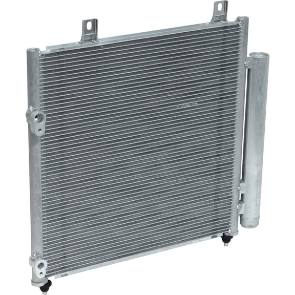 A/C Condenser -- Condenser Parallel Flow Fits select: 2014-2015 MITSUBISHI MIRAGE