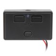 thumbnail image 1 of RV USB Power Outlet, Fast  Black ABS Car Dual USB  Socket with ON/OFF Switch for RV Boat Marine ATV, 1 of 8